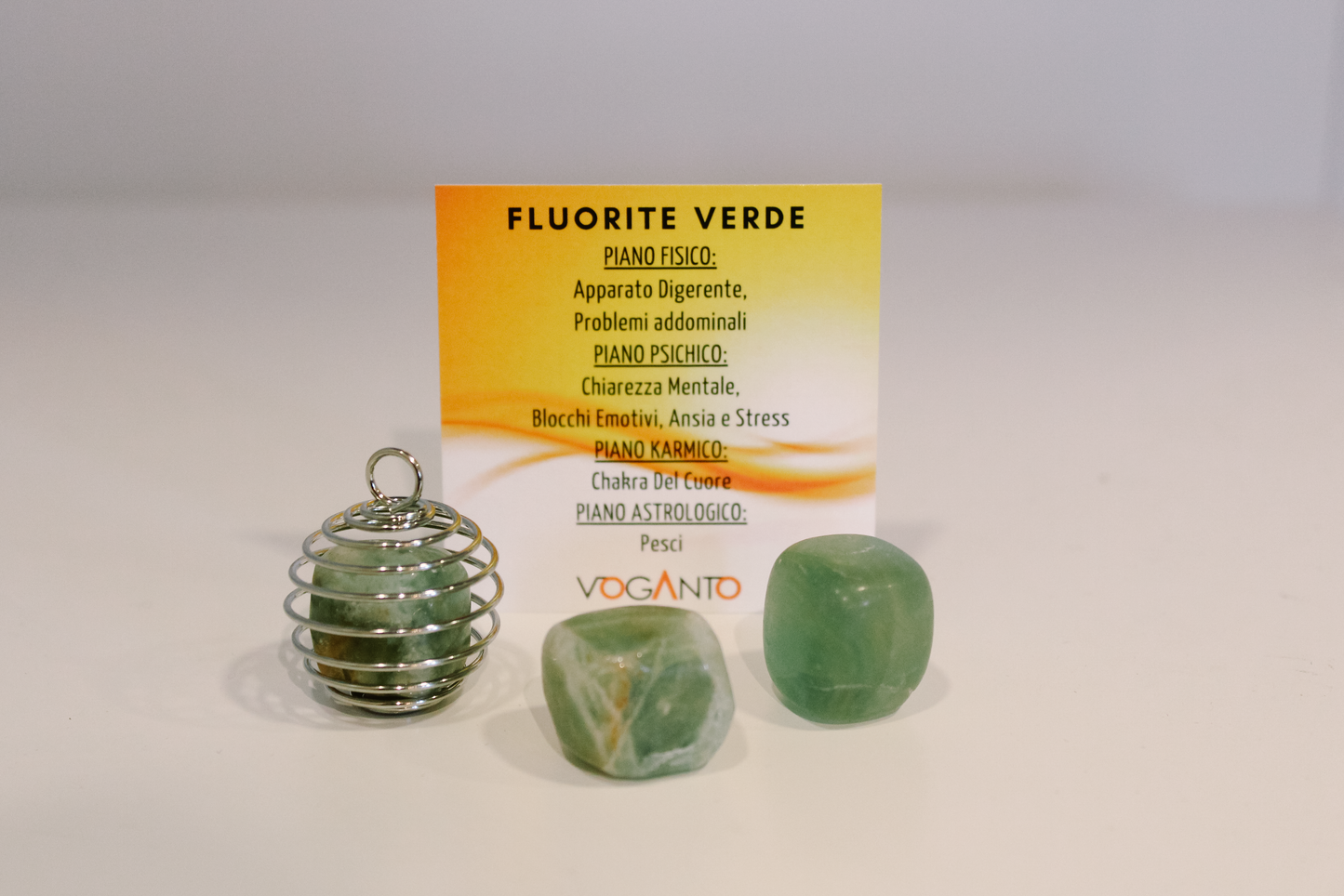 Pietra di Fluorite Verde