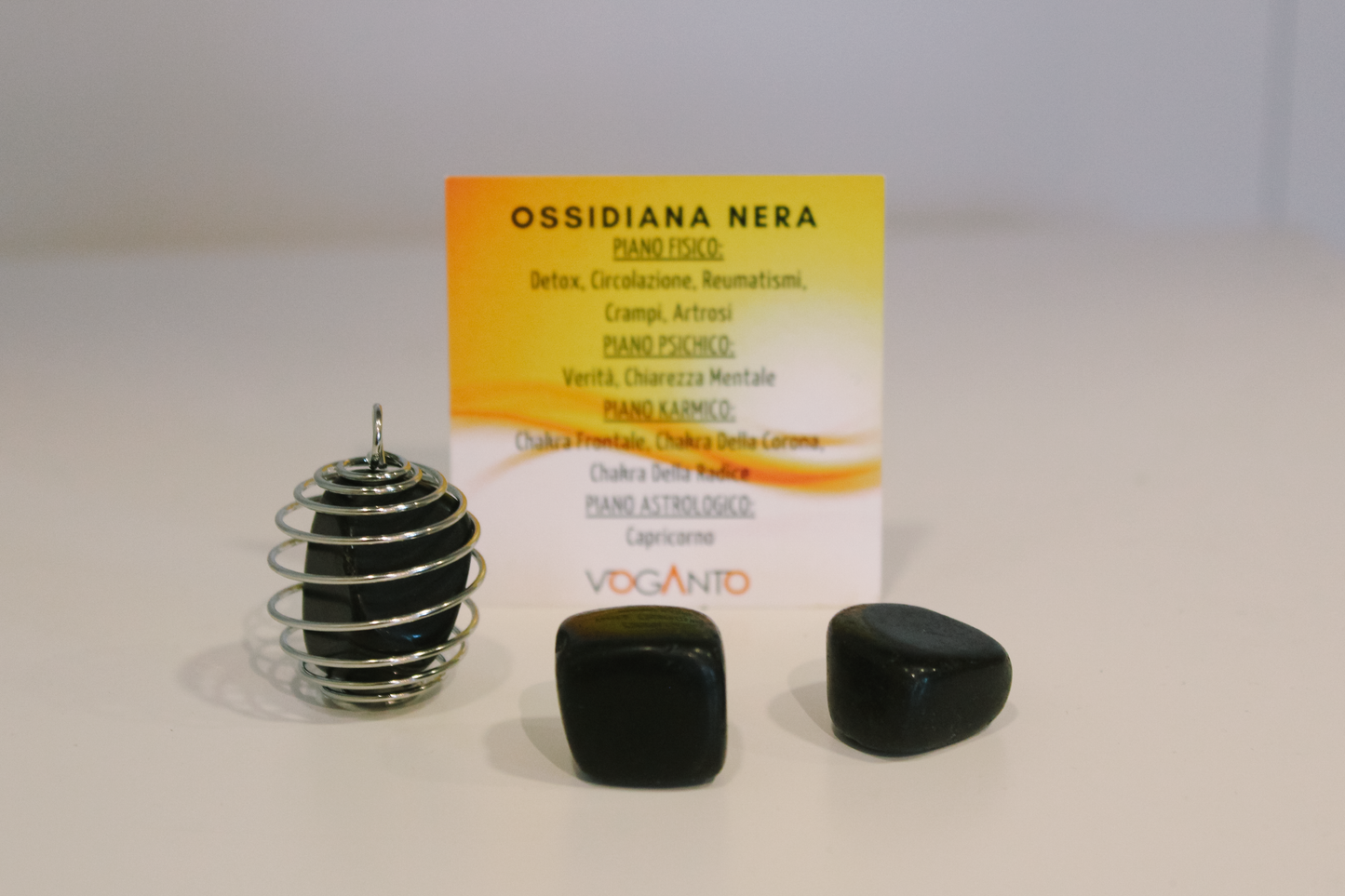 Pietra di Ossidiana Nera