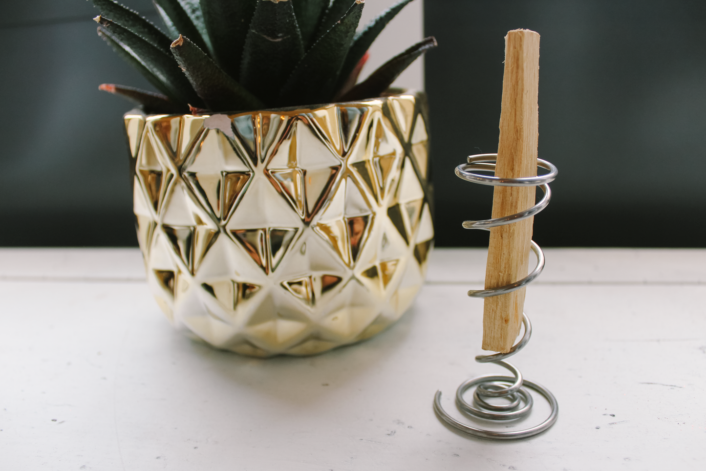 Bruciatore a spirale per Palo Santo e Salvia